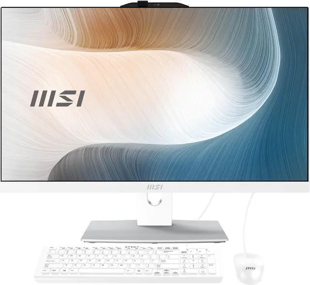 Alt view image 10 of 20 - MSI All-in-One Computer Modern AM242T 11M-1432US Intel Core i3-1115G4 8GB DDR4 256GB PCIe SSD 23.8" Touchscreen Windows 11 Home 64-bit