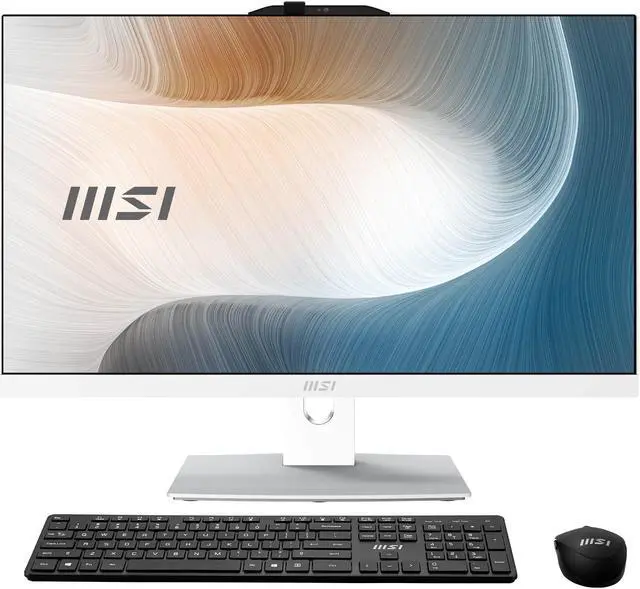 Alt view image 13 of 20 - MSI All-in-One Computer Modern AM242T 11M-1432US Intel Core i3-1115G4 8GB DDR4 256GB PCIe SSD 23.8" Touchscreen Windows 11 Home 64-bit
