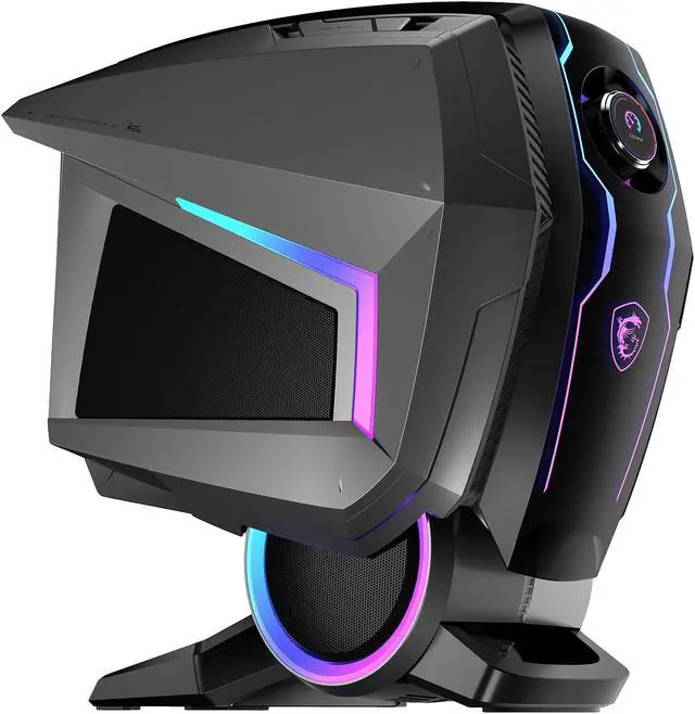 Alt view image 3 of 18 - MSI Gaming Desktop MEG Aegis Ti5 12VTE-205US Intel Core i9-12900KF 32GB DDR5 2TB HDD 2TB PCIe SSD GeForce RTX 3070 Ti Windows 11 Home 64-bit