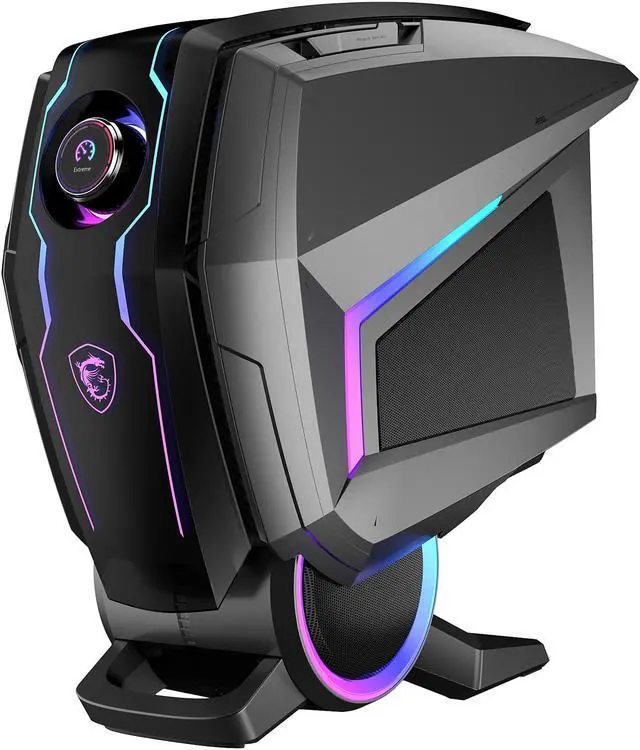 Alt view image 10 of 18 - MSI Gaming Desktop MEG Aegis Ti5 12VTE-205US Intel Core i9-12900KF 32GB DDR5 2TB HDD 2TB PCIe SSD GeForce RTX 3070 Ti Windows 11 Home 64-bit