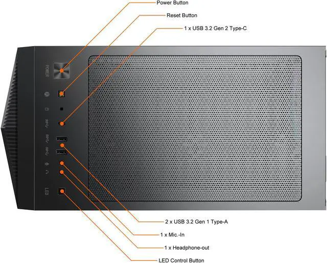 Alt view image 11 of 15 - MSI Gaming Desktop Aegis RS 12TG-285US Intel Core i7-12700KF 16GB DDR5 1TB PCIe SSD GeForce RTX 3060 Ti Windows 11 Home 64-bit