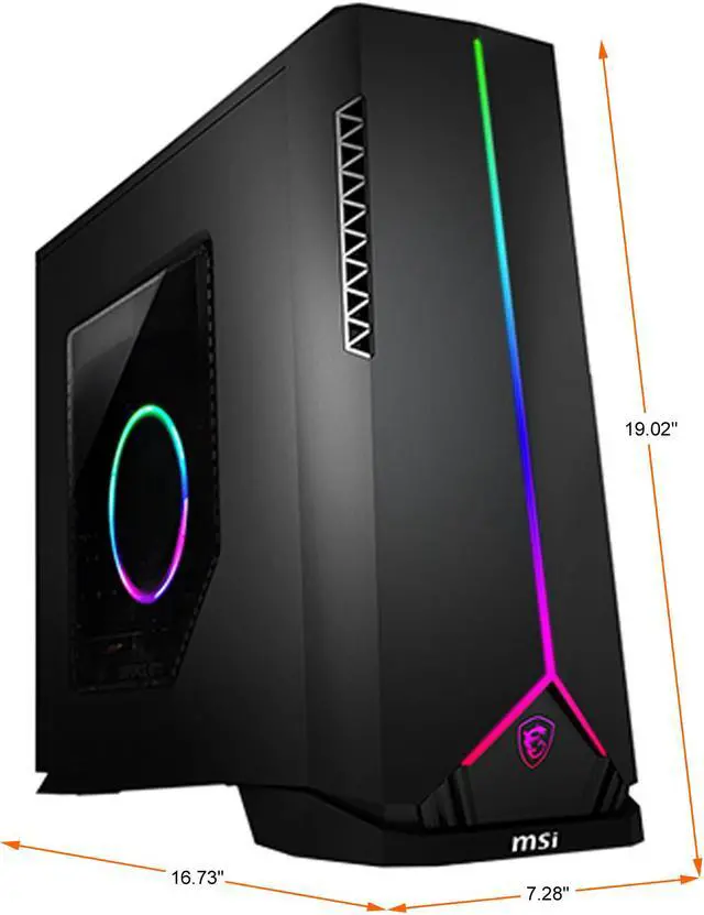 Alt view image 3 of 6 - MSI Gaming Desktop Aegis SE 10SI-246US Intel Core i5-10400F 16GB DDR4 512GB SSD GeForce GTX 1660 Ti Windows 11 Home 64-bit