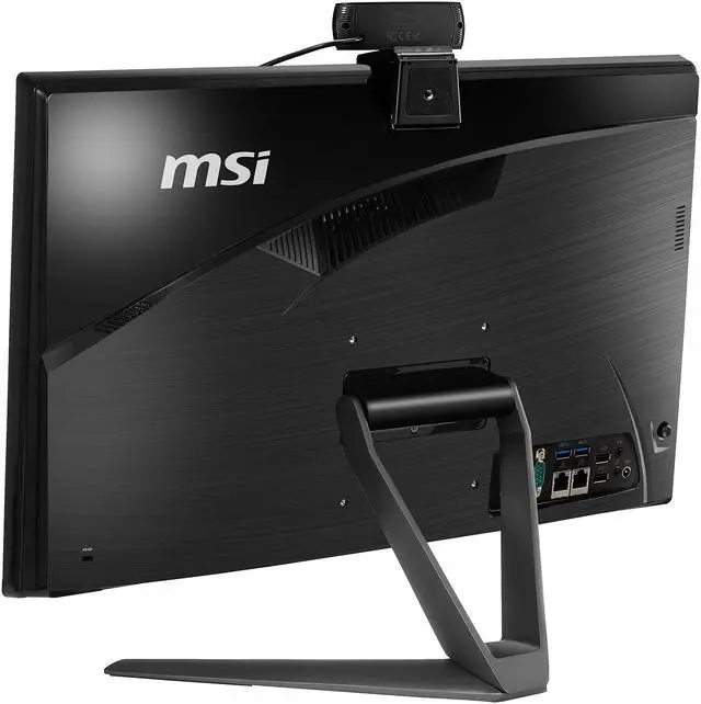 Alt view image 10 of 12 - MSI All-in-One Computer PRO 22XT 10M-660US Intel Core i7-10700 8GB DDR4 256GB PCIe SSD 21.5" Touchscreen Windows 11 Home 64-bit