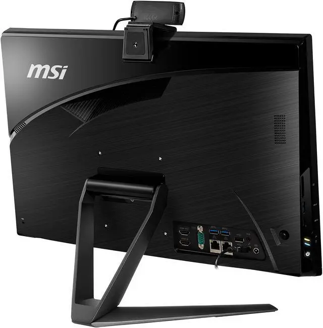 Alt view image 9 of 12 - MSI All-in-One Computer PRO 22XT 10M-660US Intel Core i7-10700 8GB DDR4 256GB PCIe SSD 21.5" Touchscreen Windows 11 Home 64-bit