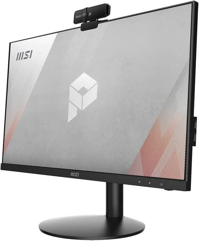 Alt view image 6 of 18 - MSI All-in-One Computer PRO AP241Z 5M-074US AMD Ryzen 5 5600G 8GB DDR4 500GB PCIe SSD 23.8" Windows 11 Home 64-bit