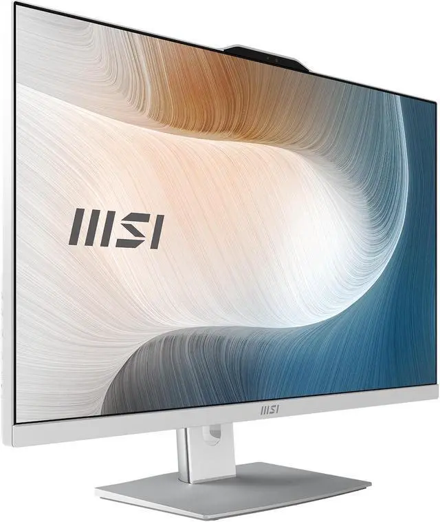 Alt view image 5 of 11 - MSI All-in-One Computer Modern AM272P 12M-030US Intel Core i5-1240P 8GB DDR4 512GB PCIe SSD 27'' Windows 11 Home 64-bit