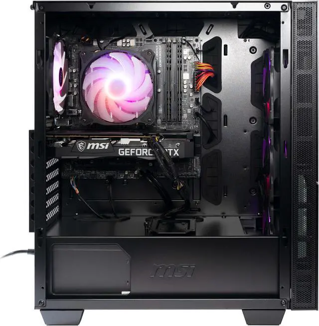 Alt view image 4 of 7 - MSI Gaming Desktop Infinite ZS 5TH-401US AMD Ryzen 5 5600X 16GB DDR4 500GB PCIe SSD GeForce RTX 3050 Windows 11 Home 64-bit