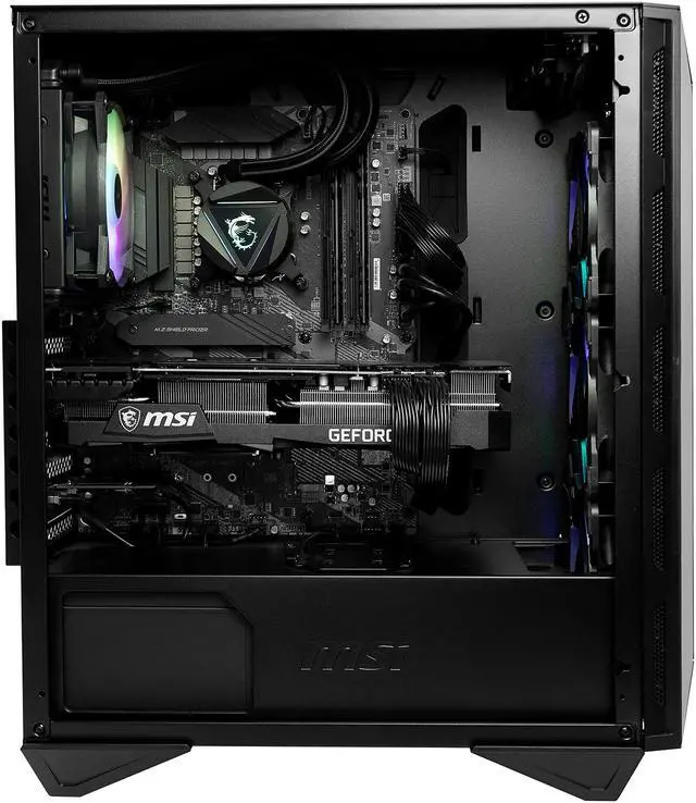 Alt view image 7 of 10 - MSI Gaming Desktop Aegis RS 10TH-406US Intel Core i7-10700F 16GB DDR4 500GB PCIe SSD GeForce RTX 3050 Windows 11 Home 64-bit