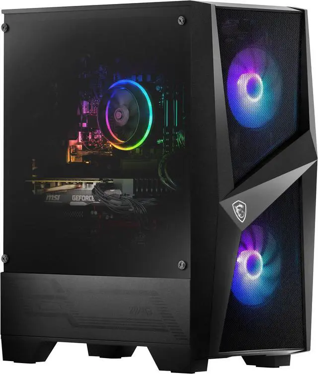 Alt view image 2 of 8 - MSI Gaming Desktop Codex RS 11TH-056US Intel Core i5-11400F 16GB DDR4 500GB PCIe SSD GeForce RTX 3050 Windows 11 Home 64-bit