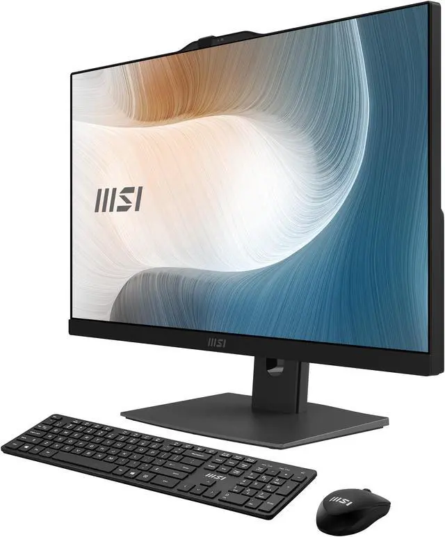 Alt view image 3 of 4 - MSI All-in-One Computer Modern AM242TP 12M-053US Intel Core i7-1260P 16GB DDR4 512 GB M.2 NVMe SSD 23.8" Touchscreen Windows 11 Home 64-bit