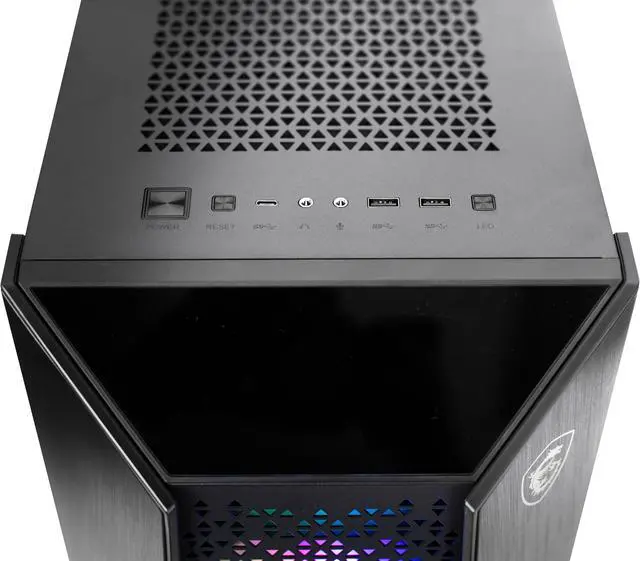 Alt view image 5 of 7 - MSI Gaming Desktop NVIDIA GeForce RTX 4090 Intel Core i9 13th Gen 13900KF (3.00GHz) 64GB DDR5 2TB HDD 2TB M.2 NVMe Gen4 M480 SSD NVIDIA GeForce RTX 4090 Windows 11 Pro Infinite RS 13NUI-422US