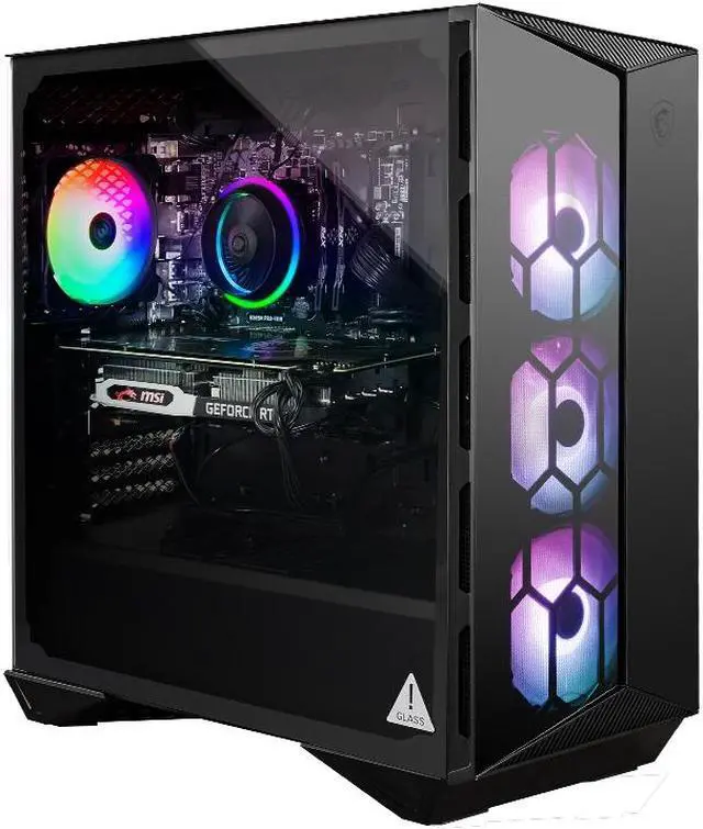 Alt view image 2 of 4 - MSI Gaming Desktop Aegis R 12TG-277US Intel Core i7-12700F 16GB DDR4 500 GB M.2 NVMe SSD GeForce RTX 3060 Ti Windows 11 Home 64-bit