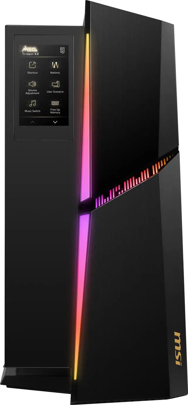 Alt view image 2 of 12 - MSI Gaming Desktop Trident X2 13NUG-032US Intel Core i7-13700KF 32GB DDR5 1TB HDD 1TB PCIe SSD GeForce RTX 4080 Windows 11 Home 64-bit