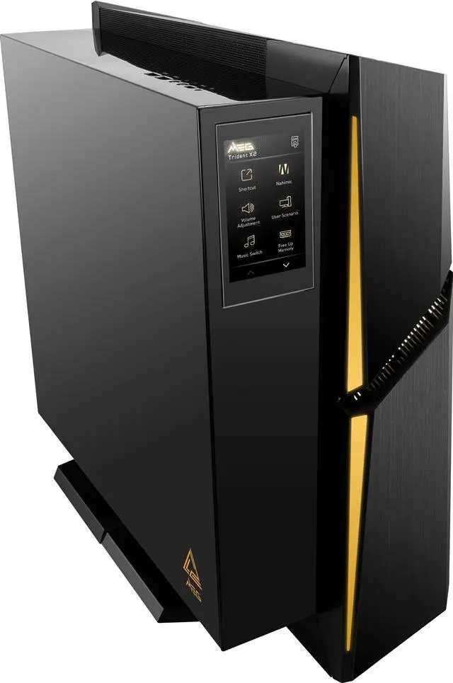 Alt view image 10 of 12 - MSI Gaming Desktop Trident X2 13NUG-032US Intel Core i7-13700KF 32GB DDR5 1TB HDD 1TB PCIe SSD GeForce RTX 4080 Windows 11 Home 64-bit