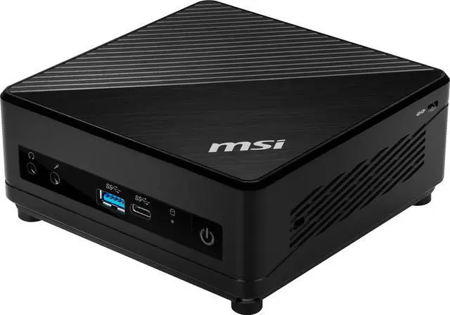 Alt view image 2 of 10 - MSI Desktop Computer Cubi 5 10M-849US Intel Core i7-10510U 16GB DDR4 512GB PCIe SSD Intel UHD Graphics Windows 10 Home 64-bit