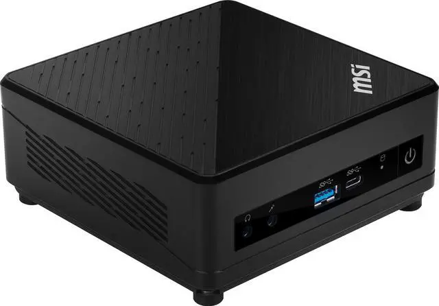 Alt view image 5 of 10 - MSI Desktop Computer Cubi 5 10M-849US Intel Core i7-10510U 16GB DDR4 512GB PCIe SSD Intel UHD Graphics Windows 10 Home 64-bit