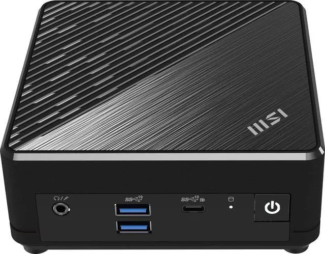 Alt view image 3 of 11 - MSI Desktop Computer Cubi N ADL-021US Intel N100 4GB DDR4 128 GB M.2 SATA SSD Intel UHD Graphics Windows 11 Pro 64-bit