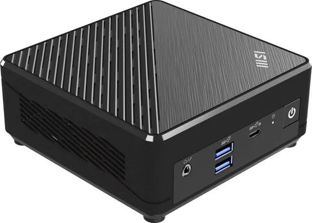Main image of MSI Desktop Computer Cubi N ADL-021US Intel N100 4GB DDR4 128 GB M.2 SATA SSD Intel UHD Graphics Windows 11 Pro 64-bit