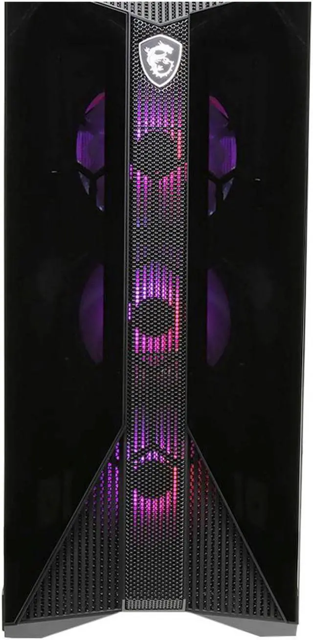 Alt view image 2 of 6 - MSI Aegis R - Intel Core i7-13700F (16-core), NVIDIA GeForce RTX 4070 (12GB), 16GB DDR5 RAM, 1TB NVMe SSD, Windows 11 Home, with Gaming Mouse & Keyboard (13NUE-448US)