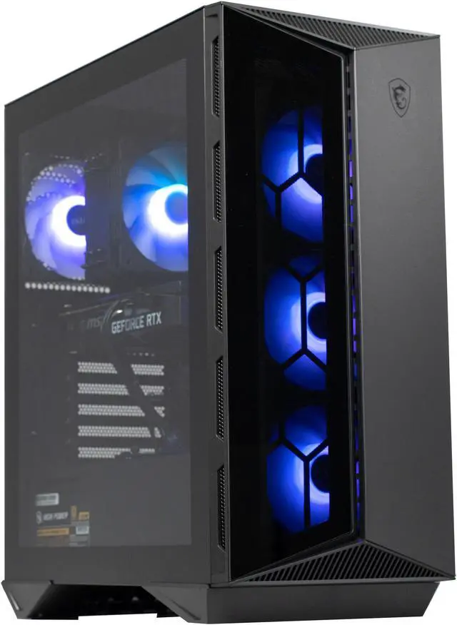 Alt view image 2 of 7 - MSI Gaming Desktop Aegis R 13NUD-462US Intel Core i7-13700F 32GB DDR5 2TB PCIe SSD GeForce RTX 4060 Ti Windows 11 Home 64-bit