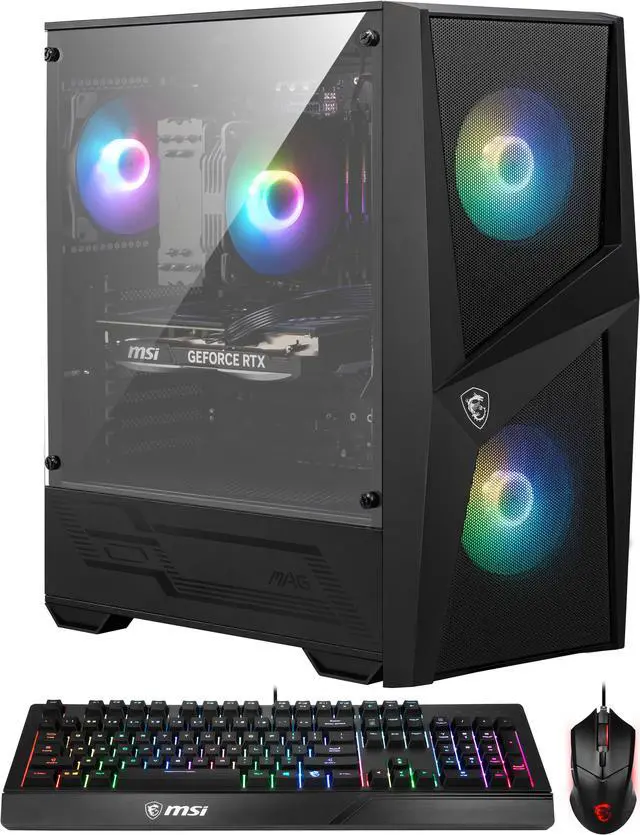 Alt view image 5 of 16 - MSI Gaming Desktop Codex R 13NUC5-067US Intel Core i5-13400F 16GB DDR5 1TB PCIe SSD GeForce RTX 4060 Windows 11 Home 64-bit