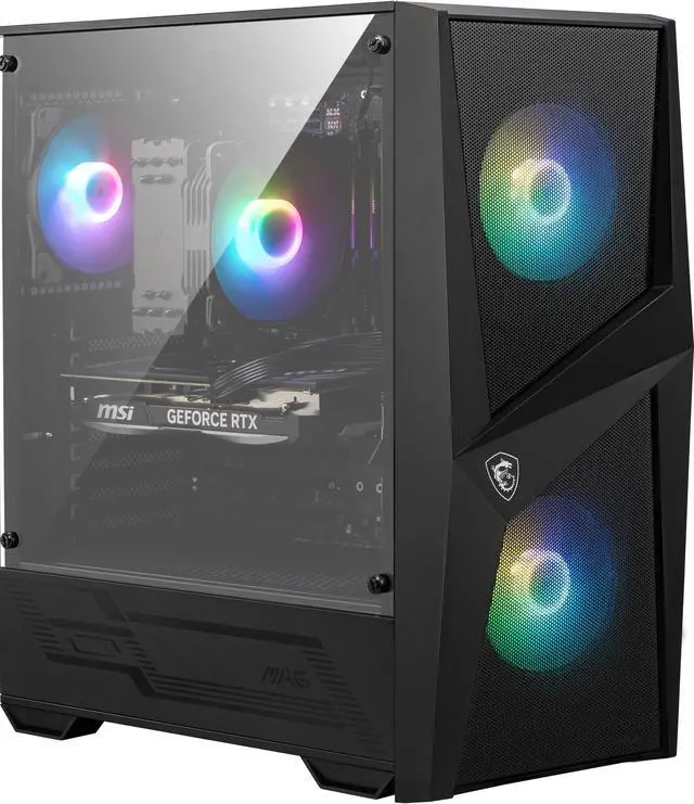 Alt view image 3 of 16 - MSI Gaming Desktop Codex R 13NUC5-067US Intel Core i5-13400F 16GB DDR5 1TB PCIe SSD GeForce RTX 4060 Windows 11 Home 64-bit