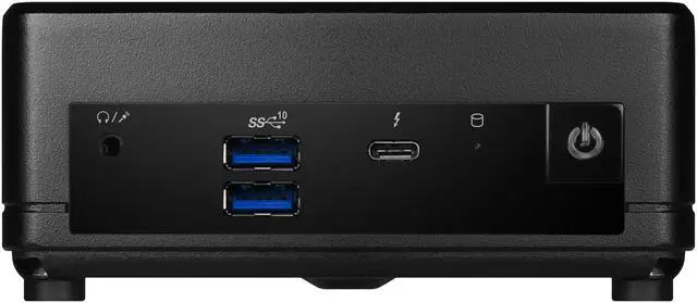 Alt view image 12 of 15 - MSI Desktop Computer Cubi 5 12M-202US Intel Core i5-1235U 16GB DDR4 500GB PCIe SSD Intel Iris Xe Graphics Windows 11 Pro 64-bit