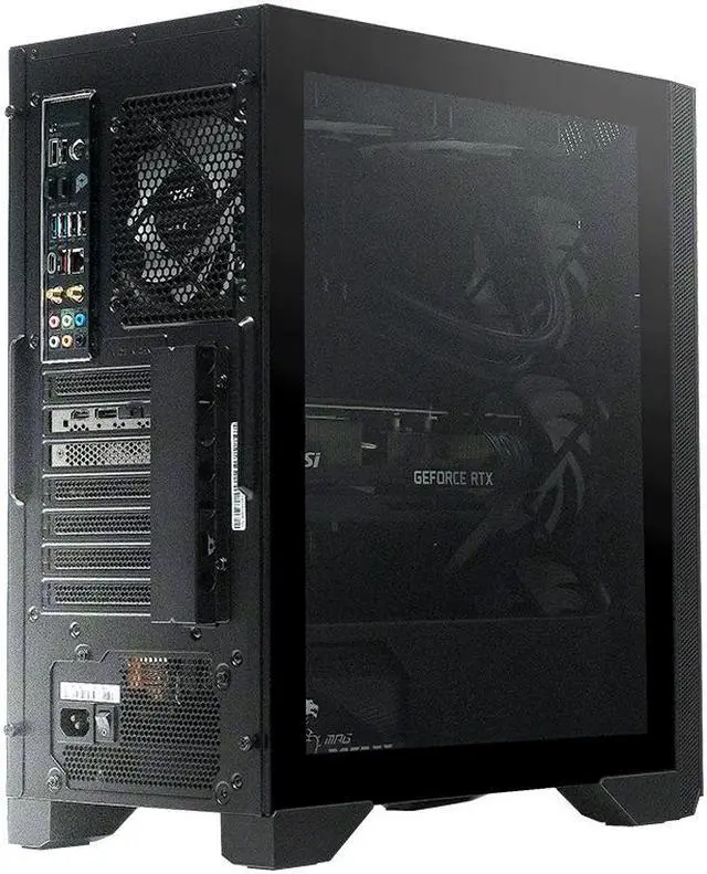 Alt view image 4 of 4 - MSI Gaming Desktop Intel Core i7-13700F 2.10 GHz NVIDIA GeForce RTX 4070 32GB DDR5 2TB HDD + 1 TB PCIe SSD Windows 11 Home AEGIS R 13NUE-452US