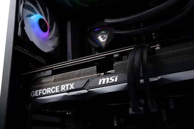 Alt view image 9 of 12 - MSI Gaming Desktop Aegis RS 14NUF9-626US Intel Core i9-14900KF 32GB DDR5 2TB PCIe SSD GeForce RTX 4070 Ti Windows 11 Home 64-bit