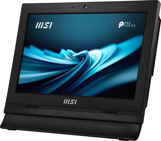 Alt view image 16 of 16 - MSI All-in-One Computer PRO AP162T ADL-020US Intel N100 4GB DDR4 128GB PCIe SSD 15.6" Touchscreen Windows 11 Pro 64-bit