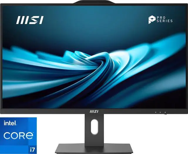 Main image of MSI All-in-One Computer PRO AP272P 14M-602US Intel Core i7-14700 16GB DDR5 1TB PCIe SSD 27" Windows 11 Home 64-bit