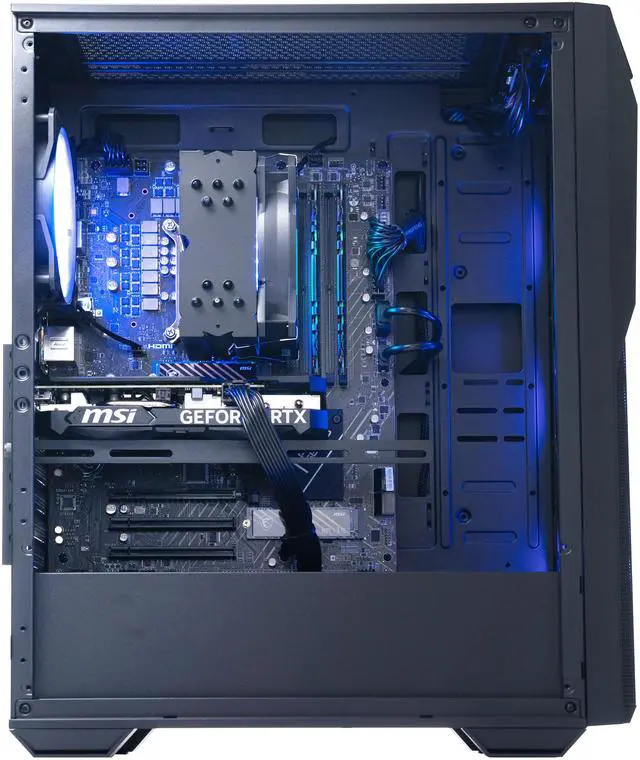 Alt view image 6 of 9 - MSI Gaming PC Codex R2 B14NUC7-095US Intel Core i7-14700F 32GB DDR5 2 TB PCIe SSD GeForce RTX 4060 Windows 11 Home 64-bit