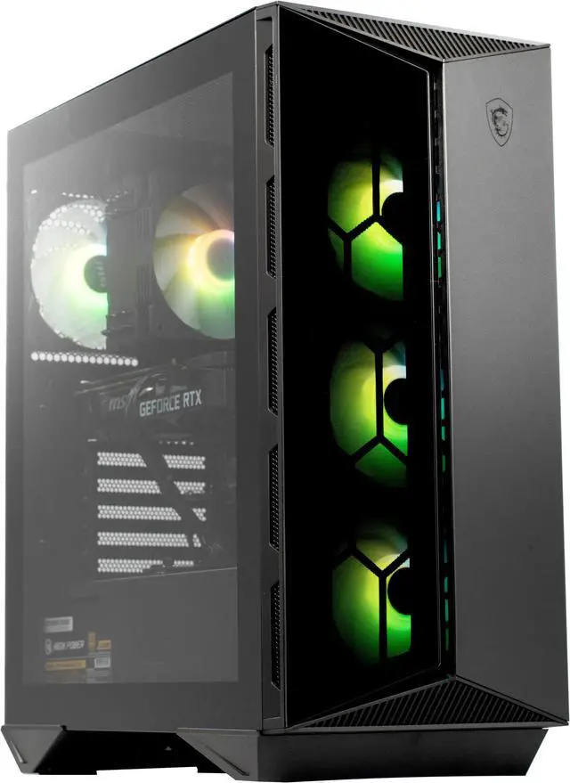 Alt view image 6 of 10 - MSI Aegis R Gaming Desktop PC, Intel Core i7-14700F, GeForce RTX 4070 SUPER, 16GB DDR5, 1TB PCIe SSD, Windows 11 Home, Aegis R 14NUE7-680US