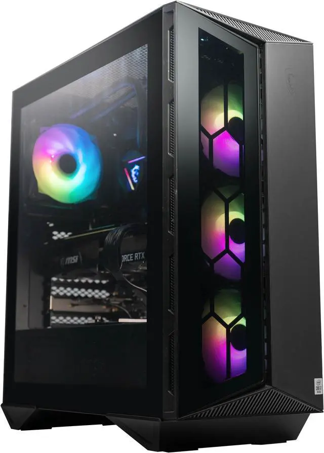 Alt view image 3 of 9 - MSI Aegis R Gaming Desktop PC, Intel Core i9-14900F, GeForce RTX 4080 SUPER, 64GB DDR5, 2TB PCIe SSD, Windows 11 Home, Aegis R 14NUG9-684US