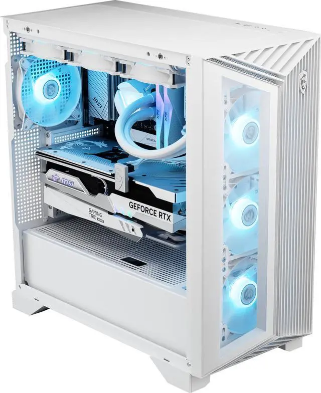 Alt view image 7 of 13 - MSI AEGIS R2 Gaming Desktop Intel Core i7-14700F GeForce RTX 4070 Ti SUPER 32GB DDR5 RAM 2 TB SSD Windows 11 Home A14NUF7-806US