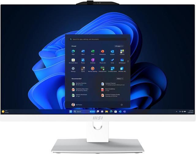 Alt view image 7 of 18 - MSI All-in-One Computer Modern AM242TP 1M-1094US Intel Core 7 150U 32GB DDR5 1TB PCIe SSD 23.8" Touchscreen Windows 11 Home 64-bit
