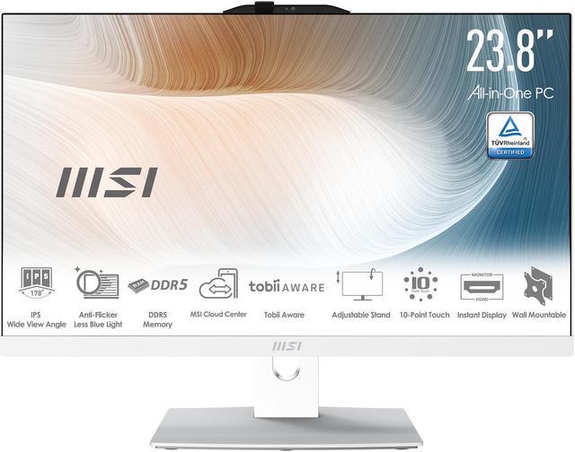 Alt view image 18 of 18 - MSI All-in-One Computer Modern AM242TP 1M-1094US Intel Core 7 150U 32GB DDR5 1TB PCIe SSD 23.8" Touchscreen Windows 11 Home 64-bit