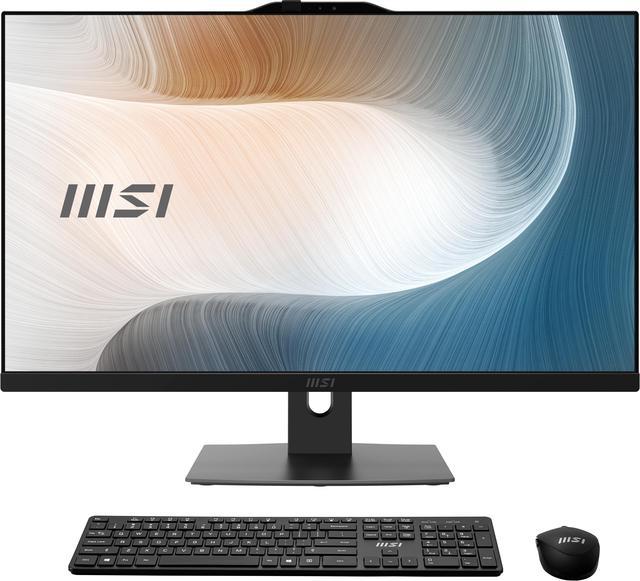 MSI All-in-One Computer Modern AM272P 1M-821US Intel Core 5 120U 16GB DDR5  1 TB PCIe SSD 27