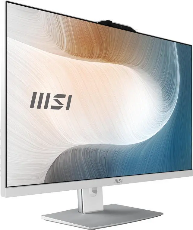 Alt view image 14 of 17 - MSI All-in-One Computer Modern AM272P 1M-823US Intel Core 5 120U 16GB DDR5 1TB PCIe SSD 27" Windows 11 Home 64-bit