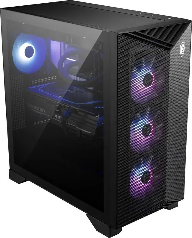 Alt view image 8 of 14 - MSI Aegis RS2 Gaming PC, Intel Core i9-14900KF, GeForce RTX 4070 Ti SUPER, 32GB DDR5, 2 TB PCIe SSD, Windows 11 Home, Aegis RS2 C14NUF9-867US