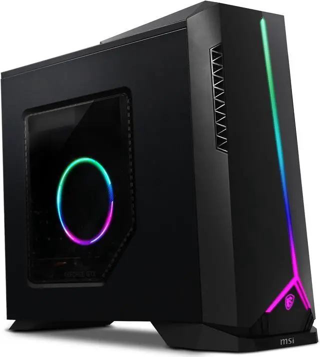 Alt view image 4 of 6 - MSI Aegis SE Gaming PC, Intel Core i5-13400F, GeForce RTX 3050, 16GB DDR5, 500 GB M.2 SSD, Windows 11 Home, Aegis SE 13TA-893US