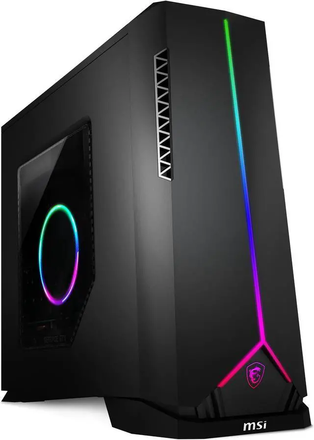 Alt view image 2 of 6 - MSI Aegis SE Gaming PC, Intel Core i5-13400F, GeForce RTX 3050, 16GB DDR5, 500 GB M.2 SSD, Windows 11 Home, Aegis SE 13TA-893US