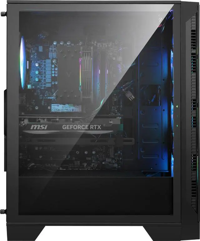 Alt view image 8 of 16 - MSI Codex Z2 Gaming PC, AMD Ryzen 7 8700F, GeForce RTX 4060, 16GB DDR5, 1 TB SSD, Windows 11 Home, Codex Z2 A8NUC-273US