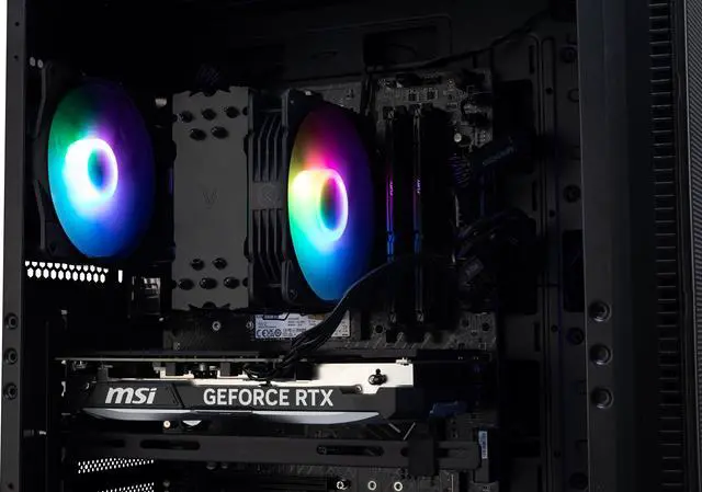Alt view image 11 of 16 - MSI Codex Z2 Gaming PC, AMD Ryzen 7 8700F, GeForce RTX 4060, 16GB DDR5, 1 TB SSD, Windows 11 Home, Codex Z2 A8NUC-273US