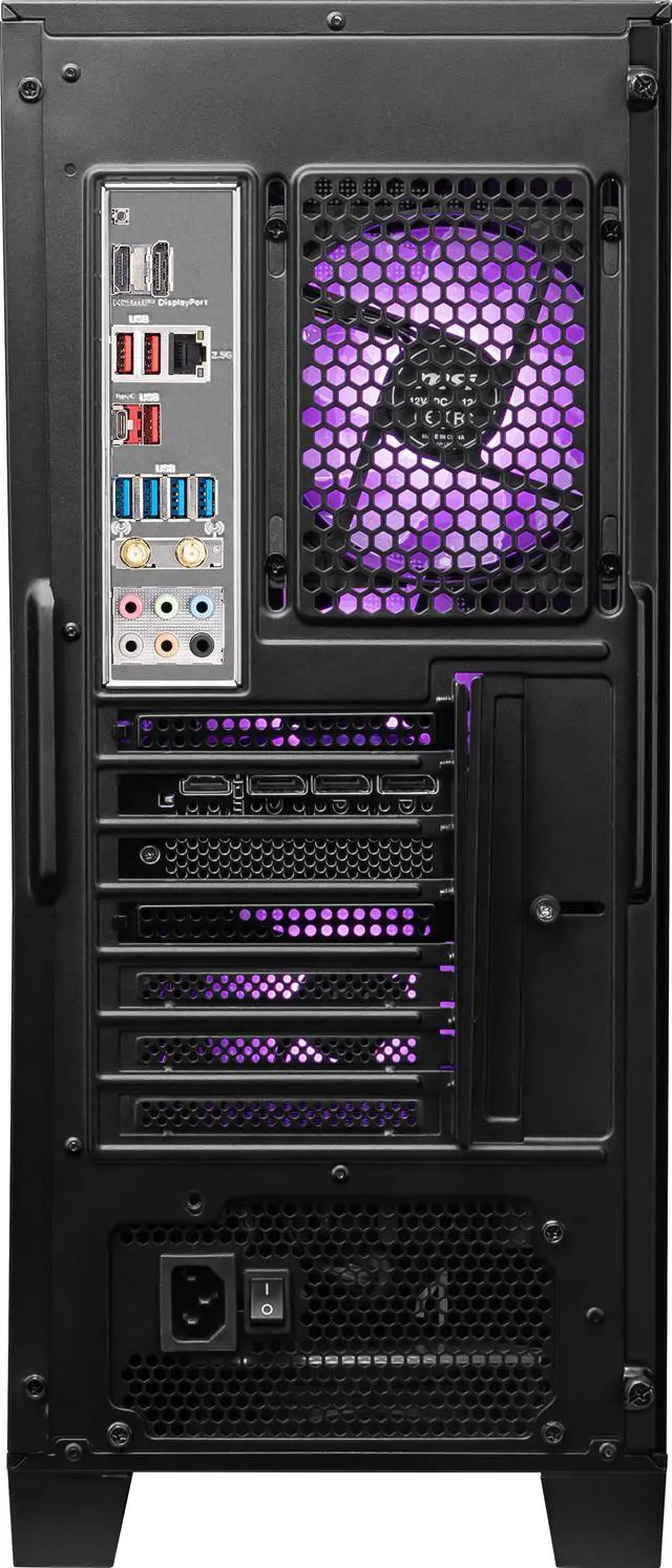 Alt view image 10 of 16 - MSI Gaming Desktop PC CODEX Z2 A8NUD-268US AMD Ryzen 7 8700F 32GB DDR5 1TB NVMe SSD GeForce RTX 4060 Ti Windows 11 Home