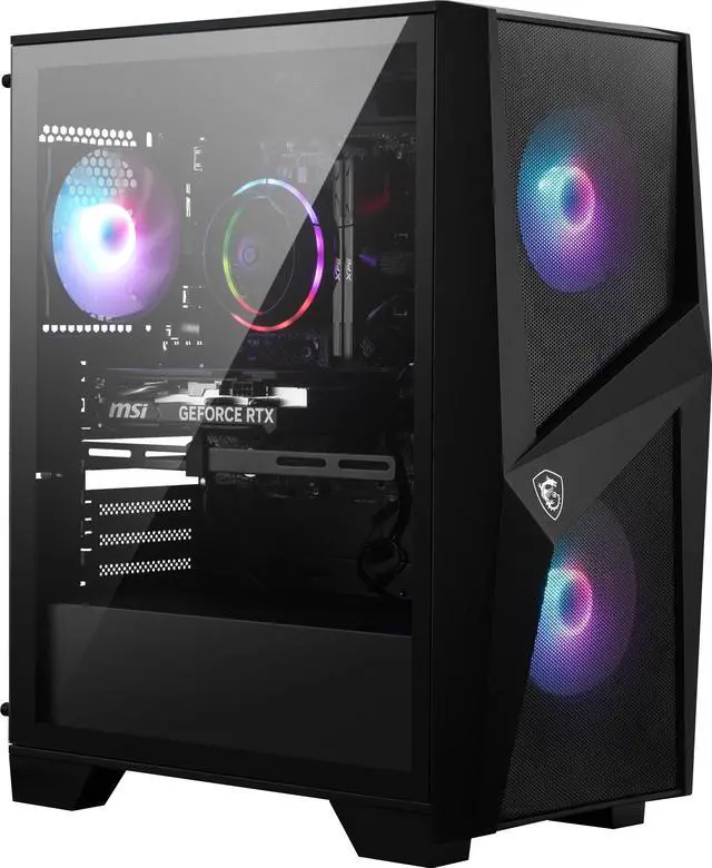 Alt view image 6 of 10 - MSI Codex R2 Gaming Desktop PC Intel Core i5-13400F 16GB RAM 1TB PCIe SSD GeForce RTX 4060 Windows 11 Home C13NUC5-266US