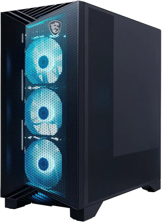 Alt view image 5 of 9 - MSI Aegis ZS2 (Tower) Gaming Desktop, AMD R7-9800X3D, GeForce RTX 5080, DDR5 6000 64GB Memory (32GB X 2) , 2TB NVMe SSD, Liquid CPU Cooling, USB Type-C, VR-Ready, Windows 11 Home