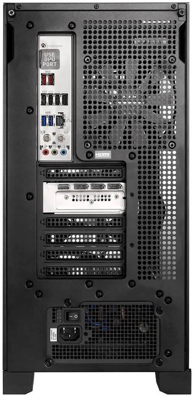 Alt view image 8 of 9 - MSI Aegis ZS2 (Tower) Gaming Desktop, AMD R7-9800X3D, GeForce RTX 5080, DDR5 6000 64GB Memory (32GB X 2) , 2TB NVMe SSD, Liquid CPU Cooling, USB Type-C, VR-Ready, Windows 11 Home