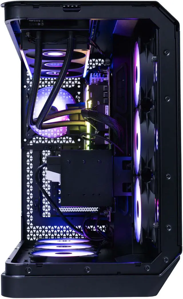 Alt view image 3 of 5 - MSI Vision RS Series Gaming Desktop PC Intel Core Ultra 9 285K 64GB DDR5 2 TB SSD GeForce RTX 5070 Ti Windows 11 Pro (Vision RS AI 2NVR9-1292US)