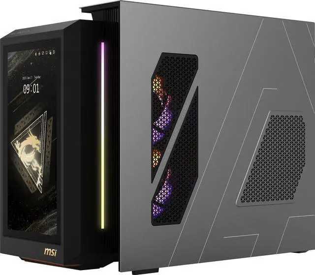 Alt view image 11 of 14 - MSI Gaming Desktop PC MEG Vision X AI 2NVZ9-045US Intel Core Ultra 9 285K 64GB DDR5 2TB NVMe SSD GeForce RTX 5090 Windows 11 Pro